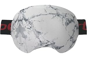 KOSTOO Housse de protection en lycra pour lunettes de ski, gardez vos verres propres et rayés, cadeaux pour les amateurs de ski