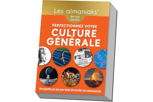 Almaniak Perfectionnez votre culture générale - Calendrier, une question par jour