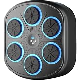 M&uuml;zikli Boks Makinesi, 9 Farklı Mod ve 9 Hız Ayarı, Bluetooth Hoparl&ouml;rl&uuml;, Yumruk Absorbe Edici, Led Işıklı Tasarım, Eldiven H