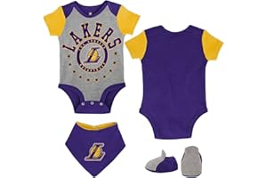 Outerstuff NBA Bébé Bib & Bootie Los Angeles Lakers