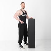 Katlanabilir Fitness Bench Sehpası, 120 cm x 29 cm, 150-200 kg Kapasite, Siyah