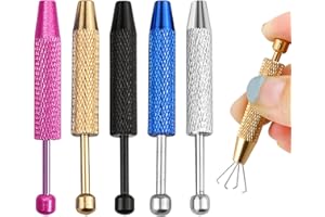 CHROMACRAFT Paquet De 5 Pinces À Bijoux, Pinces En Acier Inoxydable, Pinces Pour Petits Objets, Accessoires De Bricolage