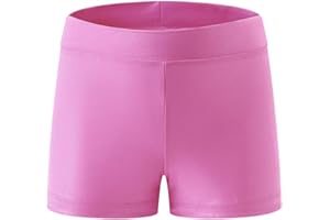 Naiyafly Girls Dance Shorts Toddler Kids Gymnastics Shorts Girls Sparkle Ballet Dance Tumbling Athletic Bottoms Dancewear Shorts Hot Pants 2-12 Years