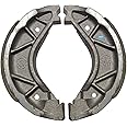 NIKAVI BSS09 Motorcycle Brake Shoe Set Compatible for FZ (Rear)