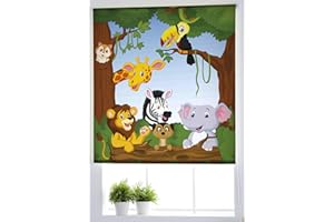 Estoralis Estor Enrollable Translúcido, Impresión Digital Infantil, I-3097, 110 x 175 cm. (Ancho x Alto)