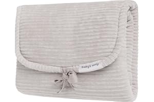 BO BABY'S ONLY Baby's Only - Tapis à langer nomade Sense - Caillou Gris