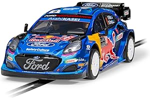 Scalextric Cars - C4501 Ford Puma Rally1 - Monte Carlo 2023 - Tanak/Jarveoja - Toy Slot Car for use with Race Tracks and Set - Gift Ideas for Kids and Adults, Accessories