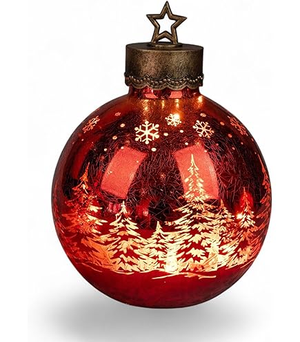 Bal Helder 25Cm/125Led Warm Wit 8/16Uur Timer Indoor/Outdoor kerstverlichting Anna's Collection