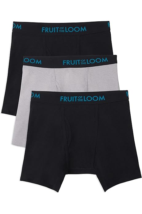 Boxer Tela Boxers Fruit Of The Loom Crafted Comfort™ Pack De - Main Image