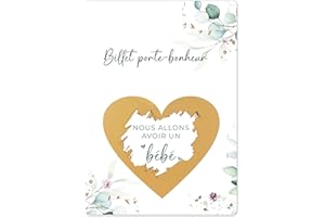 Joli Coon Carte a gratter annonce grossesse - Nous allons avoir un bebe - Annonce grossesse bebe