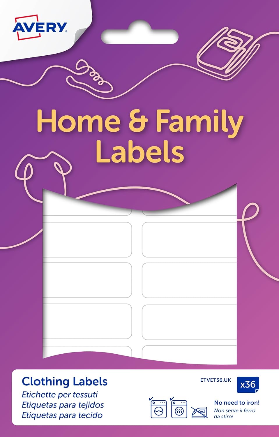 Foire Aux Questions Essentielles sur le Avery Stick-On Clothing Labels for Kids Handw