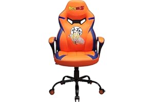 Subsonic Dragon Ball Z Junior gamer chair Gaming office chair Black and gold Official License
