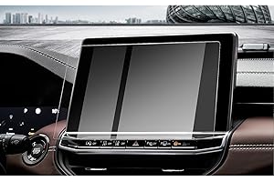 CDEFG Compatibile con Jeep Compass 2021-2023 2024 2025 Car Navigation Glass Pellicola protettiva 9H Scratch Resistant GPS Proteggi Schermo Trasparente Screen Protector Accessori (10,1 pollici)
