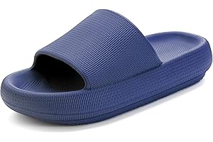 Misolin Zapatillas Mujer Hombre Chanclas Verano Super Suaves on Cloudyzzz Sandalias Antideslizante de Baño Secado Pantuflas Piscina Playa Comodas Interior Exterior Unisex