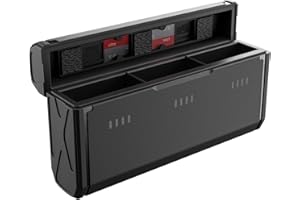 Sjpzwcrl Chargeur de Batterie pour Gopro Hero 11/10/9, Chargeur à Triple canaux pour Gopro Hero 11/Hero 10/Hero 9 Black Enduro Batterie