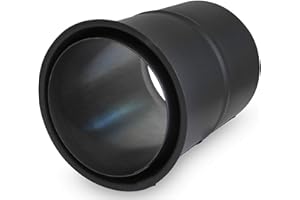 Kolor-Knajp Pellet Pipe DN 80 mm Flue Pipe Pellet Stove Pipe T-Piece Bow Rosette Wall Lining Fireplaces Accessories Pipe Bow T-Piece Chimney Hood Rosette (Wall Lining)