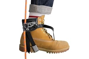 NewDoar Pied Ascender Riser Escalade Arbre Arboriste Alpinisme Rappel Équipement de Marche Rapide Dispositif d'escalade pour Corde de 8~13mm