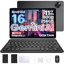 DOOGEE U11 Pro Android 16 AI Tablet, 11 Inch Android Tablets, 30GB