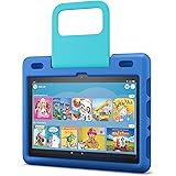 Kindgerechte Hülle von Amazon für das Fire HD 10-Tablet, himmelblau │ Für Kinder von 3–7 Jahren | Nur kompatibel mit Tablets 