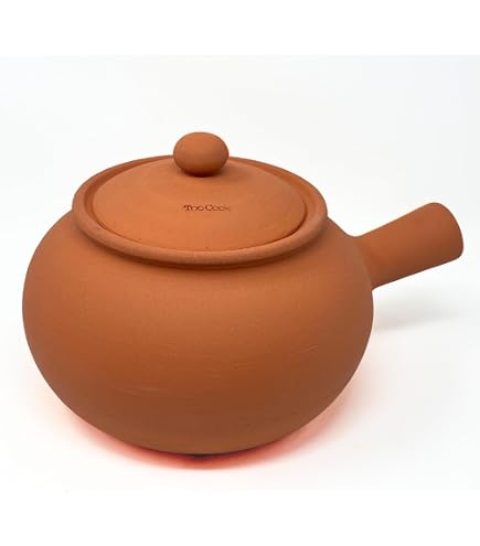 CERÁMICA RAMBLEÑA Casseruola In Terracotta Refrattaria Con Coperchio - Adatta A Forno E Fuoco Diretto, Fatte A Mano In Spagna (33x30.5x14.5 Cm) - 2