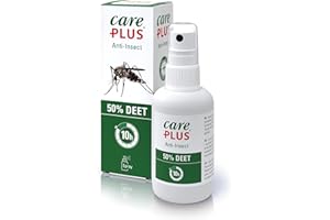 CARE PLUS Care TP32933 Plus Erwachsene Anti-Insect Deet Spray, transparent, 200 ml