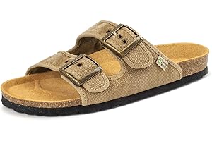 NATURAL WORLD - Sandalias planas 7001E Mujer Negro