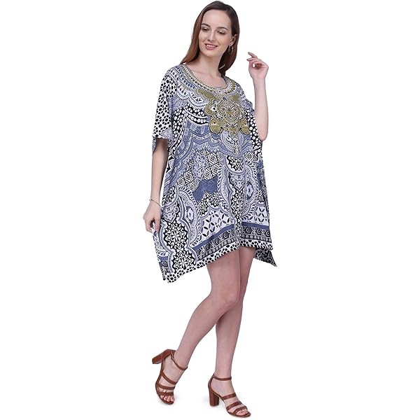 Caftan Plus Size Free Size Plus Size Kaftan Beach Cover Up Fits 14