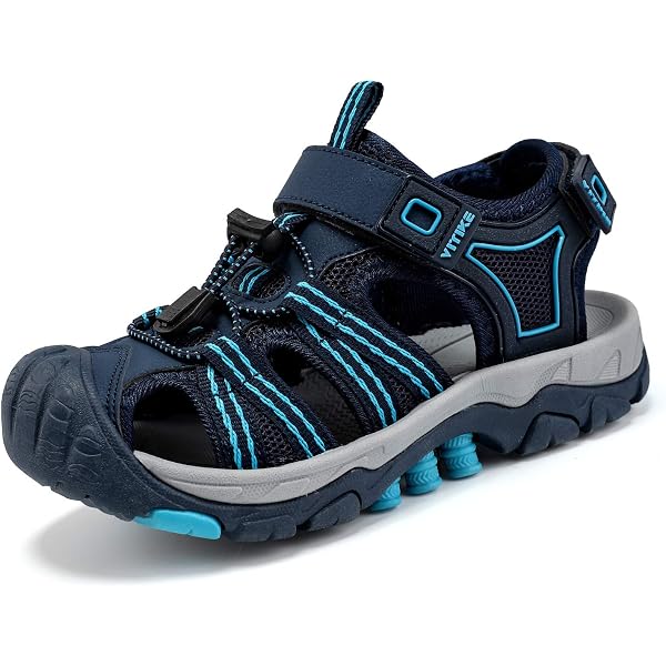 Sandales Randonnée Enfants HOBIBEAR – Bout Fermé, Antidérapantes, Respirantes – Garçons & Filles Été Outdoor