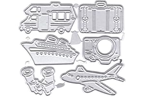 GUMEI Vacances Voyage métal Matrices de découpe Pochoir Bricolage Scrapbooking Album Timbre Papier