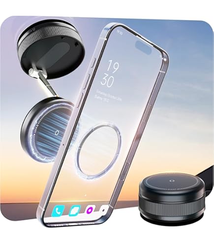Somostel evrensel 360 döndür vakum vantuz Metal telefon tutucu manyetik ayarlana
