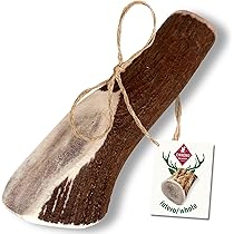 Corno Di Daino Naturale Per Cani - Snack Da Masticare 100% Naturale, Peso 150gr