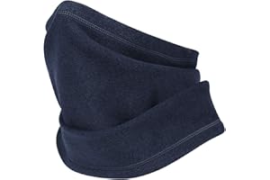 JEEZAO Unisex Polar Fleece Neck Warmer Snood, Multifunctional Headwear Mouthguard, Loop Scarf, Hat for Running, Cycling, Motorcycle,Ski (Royal Blue)