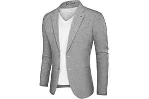 PJ PAUL JONES Herren Sakko Sportlich Regular Fit Freizeit Blazer 2 Knöpfe Business Anzugjacke