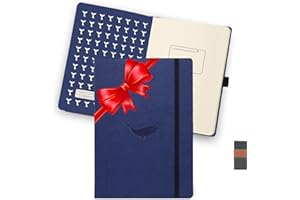 DINGBATS* NOTEBOOKS Dingbats* - Wildlife Squared Extra Large A4 Notebook - PU Leather Hardcover Journal for Work, Writing - Pocket, Elastic Closure, Pen Holder, Bookmark