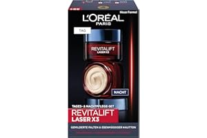 L’ORÉAL PARIS L'Oréal Paris Revitalift Laser X3 zestaw rutynowy na dzień/noc 50 ml