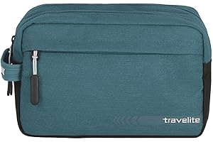travelite Trousse de Toilette, série Bagages Kick Off : Trousse de Toilette Pratique pour Les Vacances et Le Sport, 26 cm, 5 litres