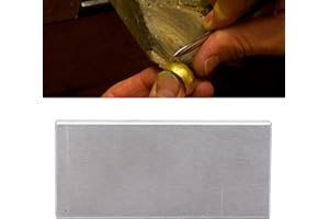 BONKZEBU Blocco da Banco in Acciaio per Gioiellieri, Strumento Solido con Incudine Piatta in Metallo di Ferro