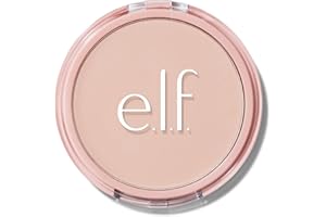 e.l.f. Halo Glow Powder Filter, Pressed Finishing Powder, Buildable Coverage, Crease-Resistant, Blurs the Appearance of Pores, With Velour Puff and Mirror, Vegan & Cruelty-Free, Fair Neutral Cool