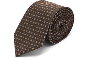 BRERA 67 Cravatta Uomo Elegante in Lana e Seta | Cravattino per Completo 148x8 | Cravatte Slim per Vestito da Cerimonia e per Abiti da Lavoro