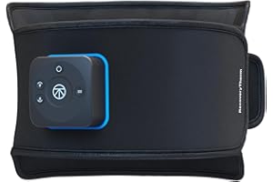 TheraGun RecoveryTherm Back - Hot Vibration Back and Core Wrap dla sportowców - zaawansowane wibracje na gorąco dla łagodzenia bólu pleców z technologią kriotermiczną - jeden rozmiar pasuje do