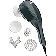 Wahl All Body Corded Light Vibratory Massager with 4 Attachment Heads - 2 Massaging Speeds - Massage Tools for Back Massage, Foot Massage, Neck Massage, and Leg Massage - 4120-600