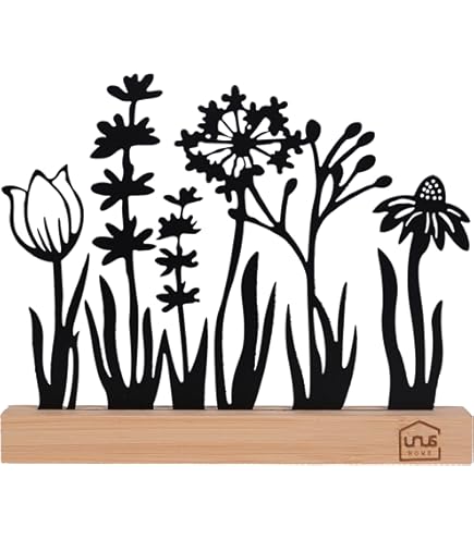 levandeo Set van 2 hazenstaanders, metaal, hoogte 50 cm, zwart