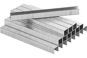 meite Agrafes 140/10 mm, Agrafes Type G - 1512 pièces, Acier Galvanisé, Compatibles avec les agrafeuses TYPE 140 et T50 pour bricolage, bois et tissus