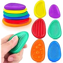 Yooyan 12 Stück Fidget Ringe - Anti-Stress Finger Spielzeug Für Kinder & Erwachsene
