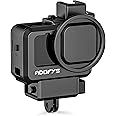 ADOFYS Mount and Accessory for Gopro 9/10/11/12&13 Black, Cold Shoe Mount Mic Light Stand Housing Case for GoPro Microphone Adapter Vlog Accessory Compatible with Tripod, Selfie Stick