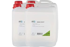 MedicalCorner24 - Agua destilada (4 bidones de 5 L)