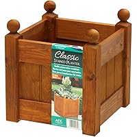 Direct Global Trading 15 Clarence Classic Beech Stain Planter Trough