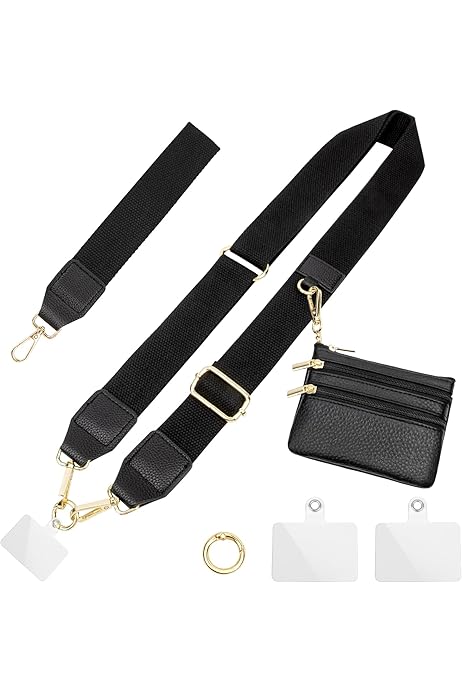 Catena Per Cellulare Con Perle - Tracolla Donna 120cm, Oro, Per Smartphone E Borse - Foto 14