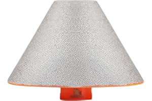 fraise diamant carrelage 27-82mm – BRSCHNITT mèche de chanfrein diamantée foret biseauté pour façonner l'élargissement, nettoyer les trous existants de granit, marbre et porcelaine