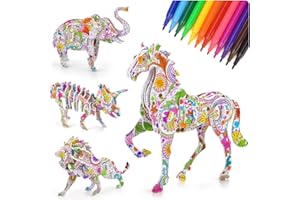 CITSKY 5 6 7 8 Year Old Girl Kid Birthday Gift, Art Supplies Painting Toy Kit for Toddler Boys Girls Age 4-12 Kids Art and Craft Toy Educational 3D Painting Coloring Puzzle Set for Girl Child Age 6-10